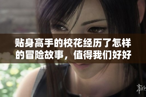 贴身高手的校花经历了怎样的冒险故事，值得我们好好品味和回味