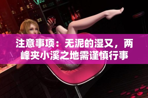 注意事项：无泥的湿又，两峰夹小溪之地需谨慎行事