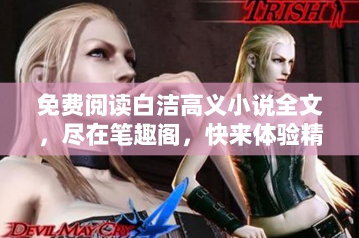 免费阅读白洁高义小说全文，尽在笔趣阁，快来体验精彩内容吧
