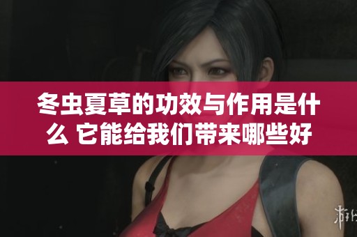 冬虫夏草的功效与作用是什么 它能给我们带来哪些好处呢