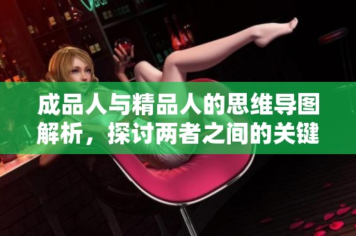 成品人与精品人的思维导图解析，探讨两者之间的关键区别与联系