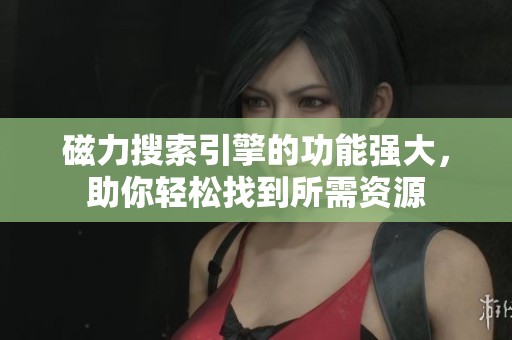 磁力搜索引擎的功能强大，助你轻松找到所需资源