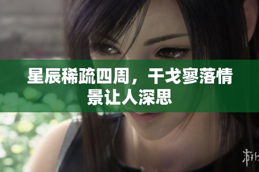 星辰稀疏四周，干戈寥落情景让人深思