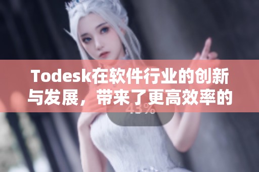 Todesk在软件行业的创新与发展，带来了更高效率的工作解决方案