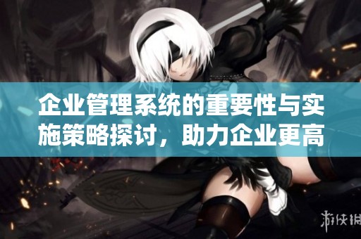 企业管理系统的重要性与实施策略探讨，助力企业更高效运作