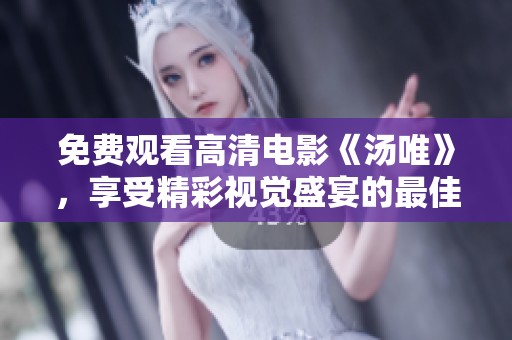 免费观看高清电影《汤唯》，享受精彩视觉盛宴的最佳选择