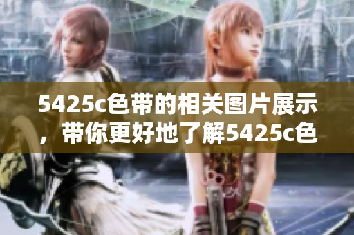 5425c色带的相关图片展示，带你更好地了解5425c色带的特性与应用。