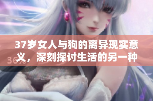 37岁女人与狗的离异现实意义，深刻探讨生活的另一种陪伴与理解