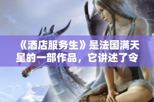 《酒店服务生》是法国满天星的一部作品，它讲述了令人难忘的故事。