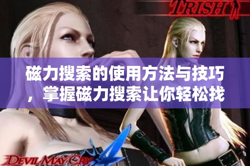 磁力搜索的使用方法与技巧，掌握磁力搜索让你轻松找到资源