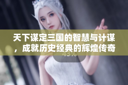 天下谋定三国的智慧与计谋，成就历史经典的辉煌传奇