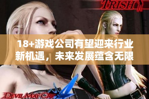 18+游戏公司有望迎来行业新机遇，未来发展蕴含无限可能性