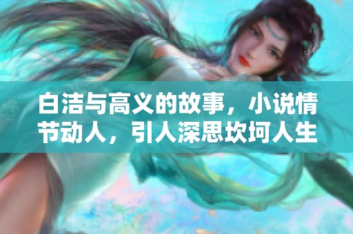 白洁与高义的故事，小说情节动人，引人深思坎坷人生之路