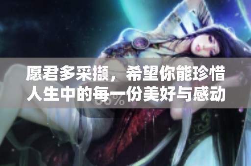 愿君多采撷，希望你能珍惜人生中的每一份美好与感动