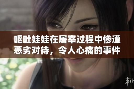 呕吐娃娃在屠宰过程中惨遭恶劣对待，令人心痛的事件引发广泛关注
