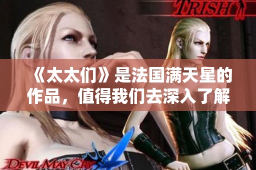 《太太们》是法国满天星的作品，值得我们去深入了解与探索