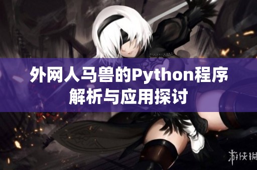 外网人马兽的Python程序解析与应用探讨