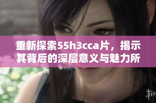 重新探索55h3cc**，揭示其背后的深层意义与魅力所在