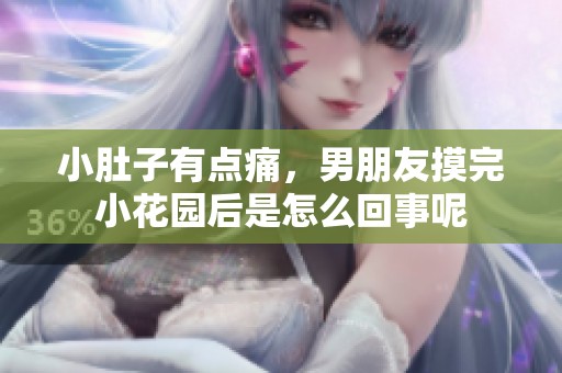 小肚子有点痛，男朋友摸完小花园后是怎么回事呢