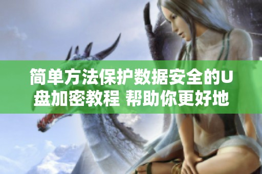 简单方法保护数据安全的U盘加密教程 帮助你更好地管理硬盘数据