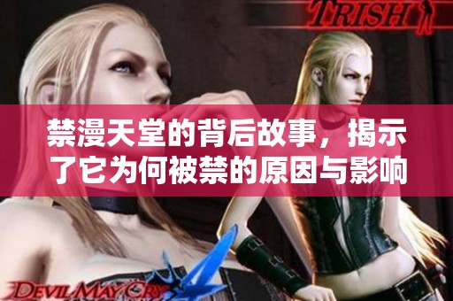 禁漫天堂的背后故事，揭示了它为何被禁的原因与影响