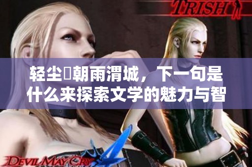 轻尘浥朝雨渭城，下一句是什么来探索文学的魅力与智慧