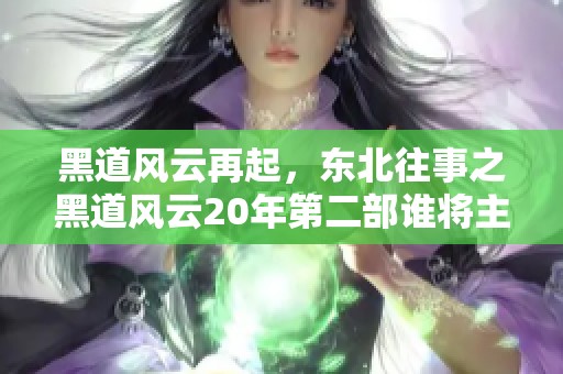 黑道风云再起，东北往事之黑道风云20年第二部谁将主宰这一片天