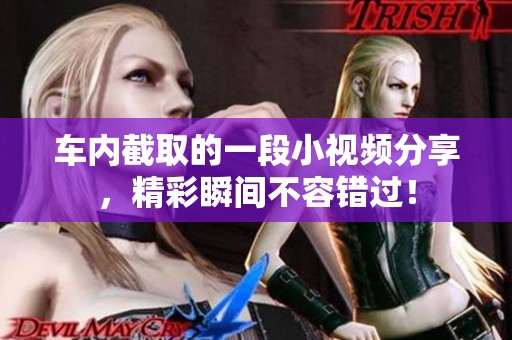 车内截取的一段小视频分享，精彩瞬间不容错过！