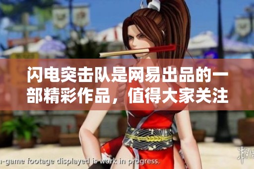 闪电突击队是网易出品的一部精彩作品，值得大家关注与欣赏。