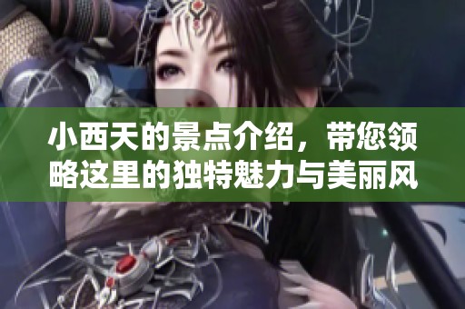 小西天的景点介绍，带您领略这里的独特魅力与美丽风光