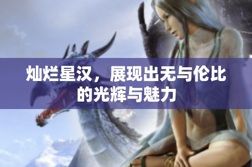 灿烂星汉，展现出无与伦比的光辉与魅力