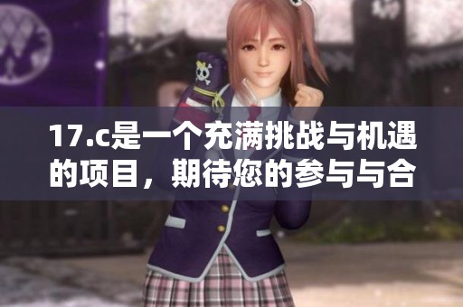17.c是一个充满挑战与机遇的项目，期待您的参与与合作。