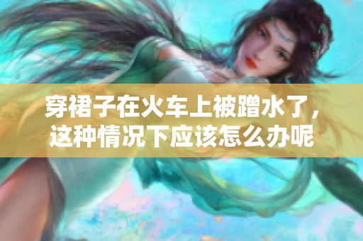 穿裙子在火车上被蹭水了，这种情况下应该怎么办呢