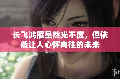 长飞鸿雁虽然光不度，但依然让人心怀向往的未来