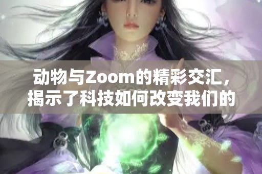 动物与Zoom的精彩交汇，揭示了科技如何改变我们的生活方式